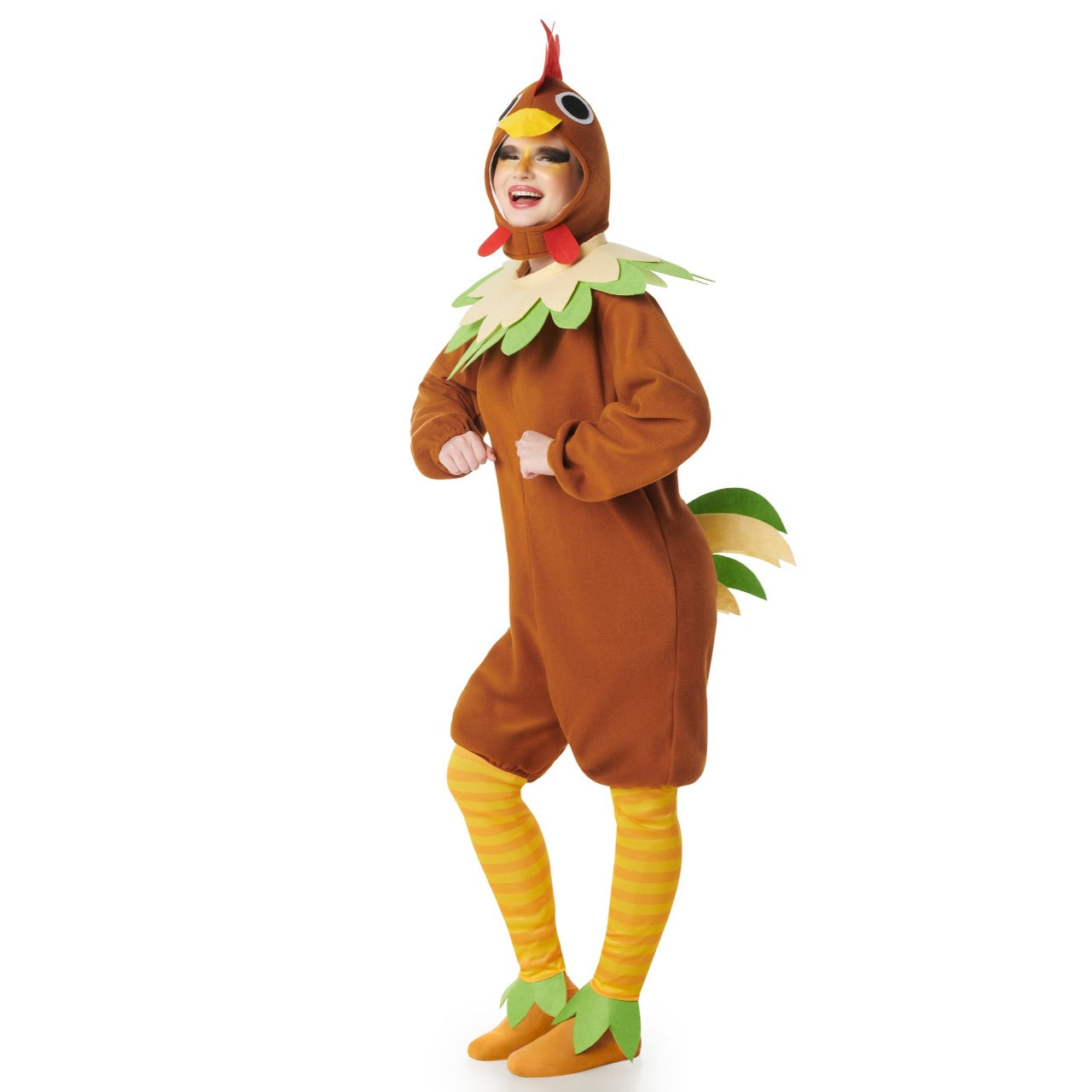 Costume da Gallina Marrone per adulto