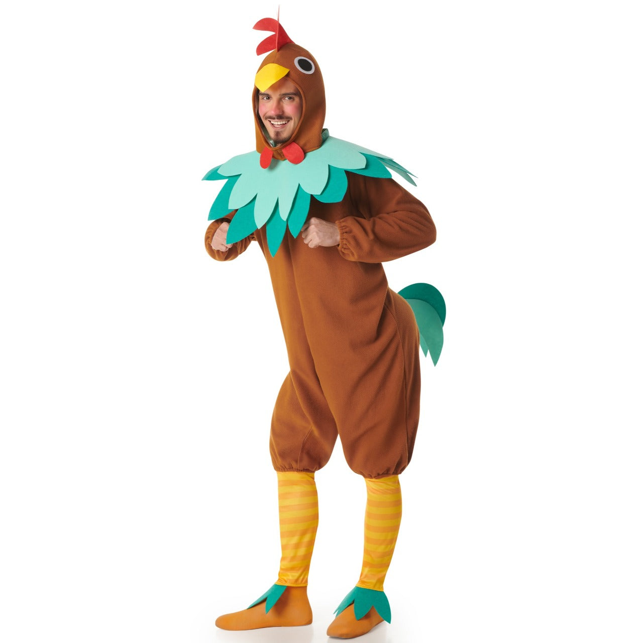Costume da Gallo Marrone per adulti