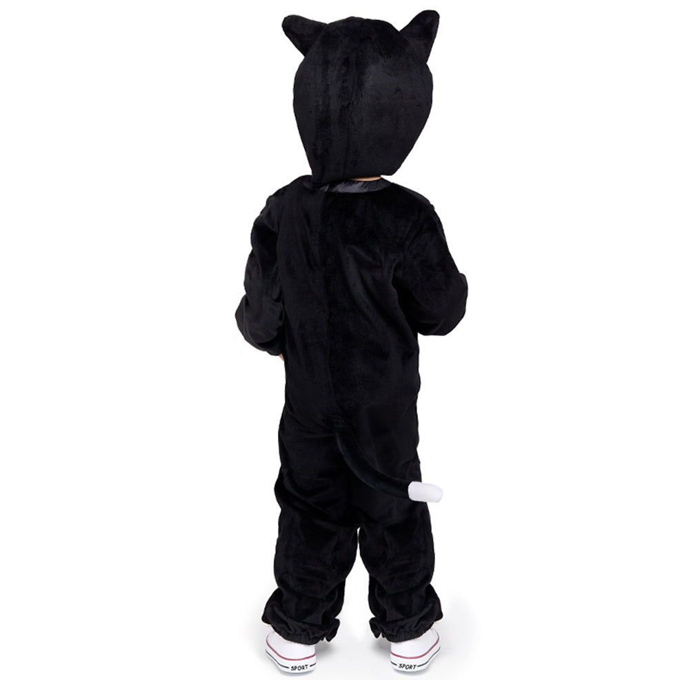 Costume da gatto con i baffi per neonato