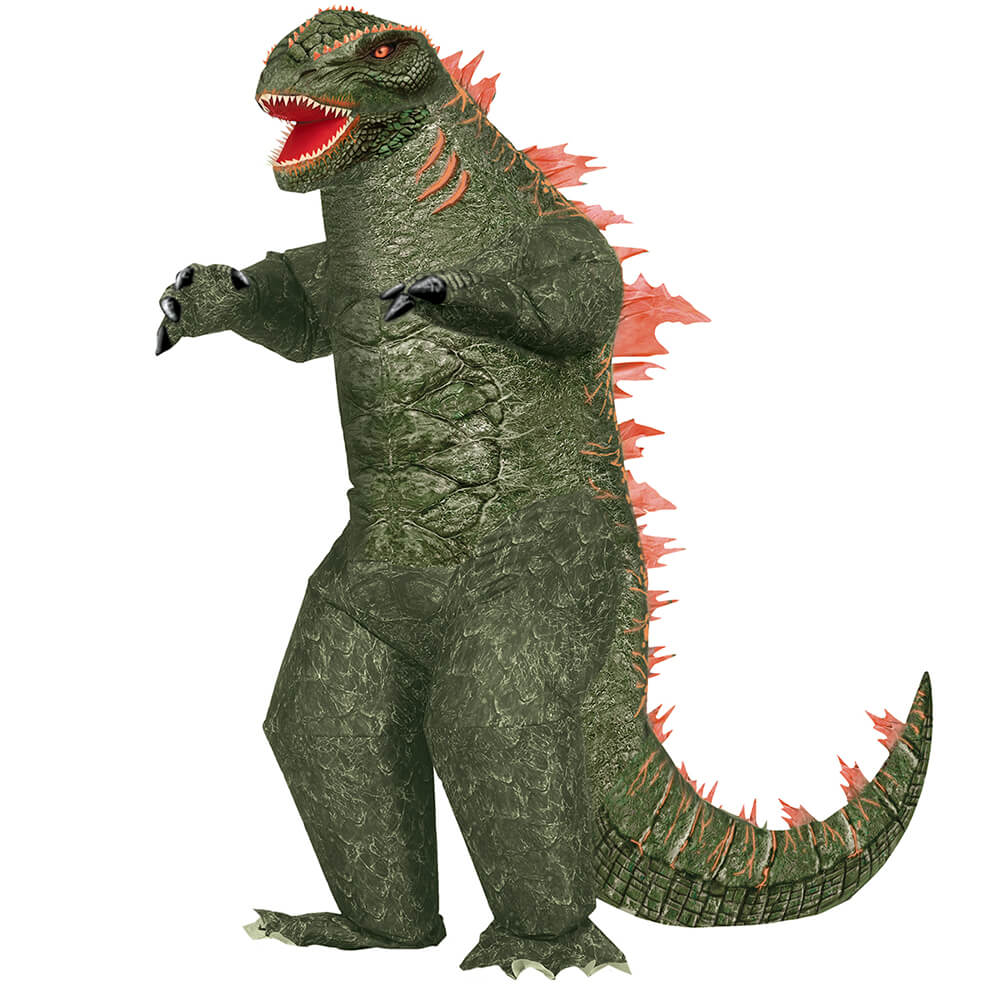 Costume da Godzilla Gonfiabile per adulto