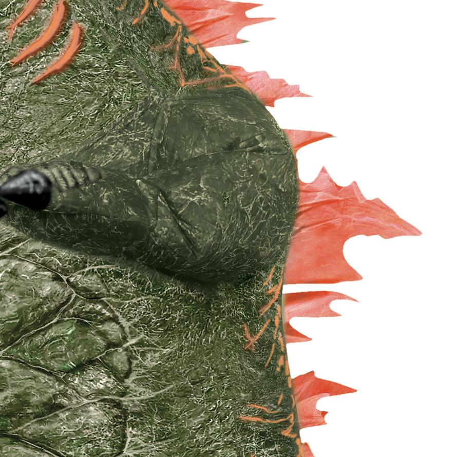 Costume da Godzilla Gonfiabile per adulto