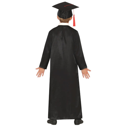 Costume da Laureato Classico Rosso per bambino