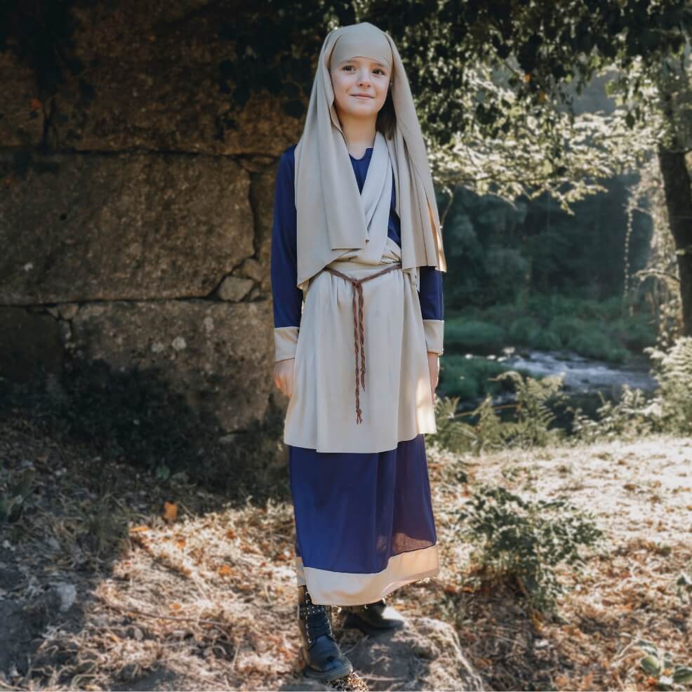 Costume da Ebrea Lucinda per bambina