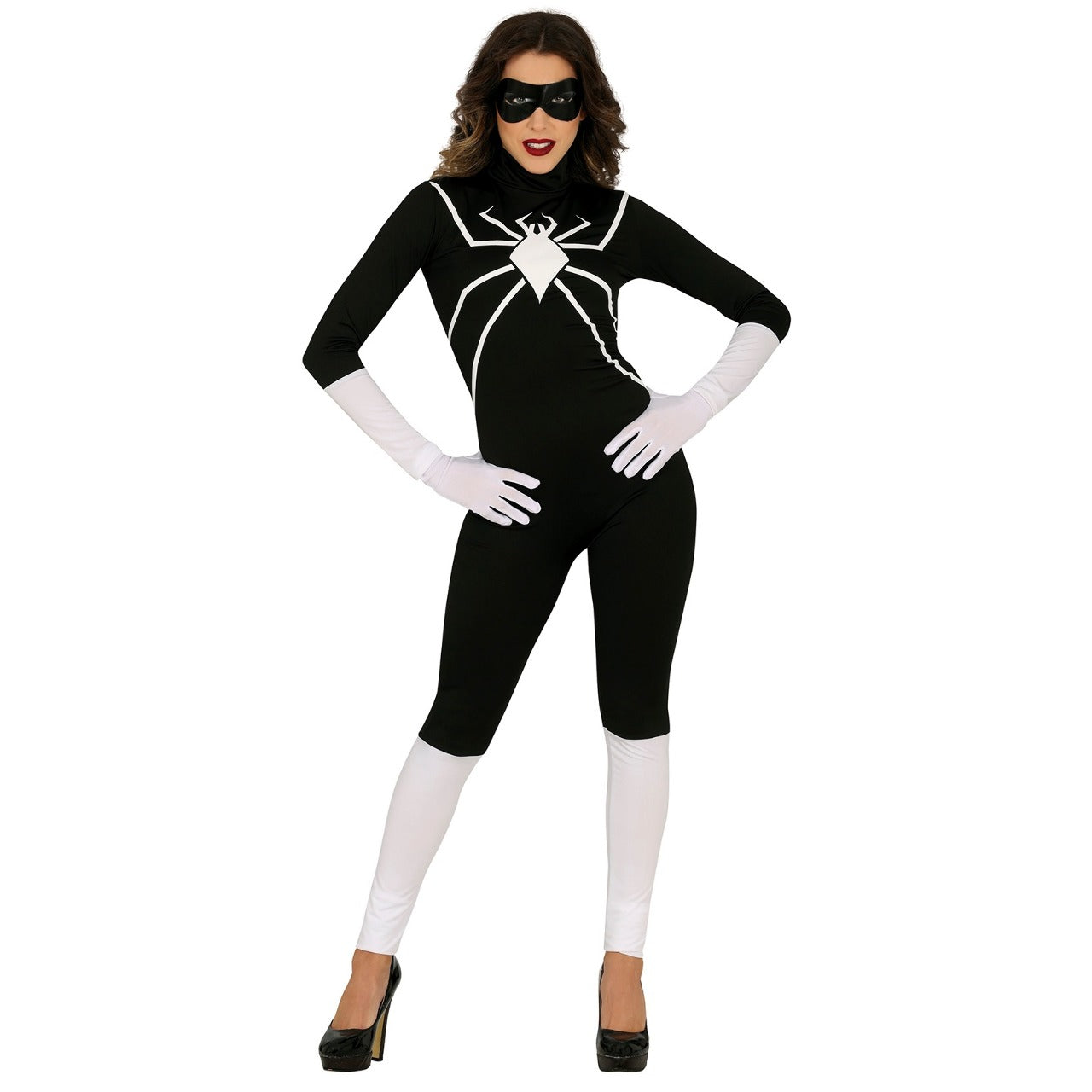 Costume da Eroina Ragno nero per donna