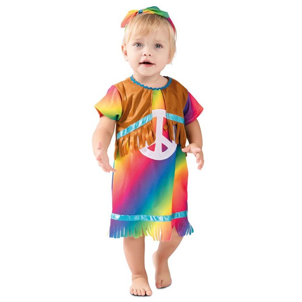 Costume da Hippie Colori per neonato