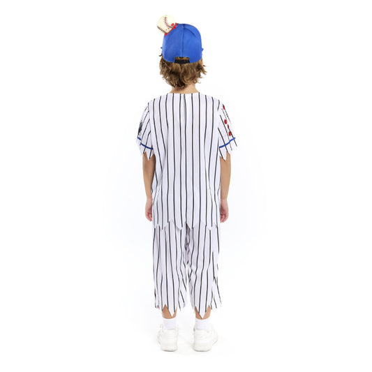 Costume da Giocatore di Baseball Zombie per bambino