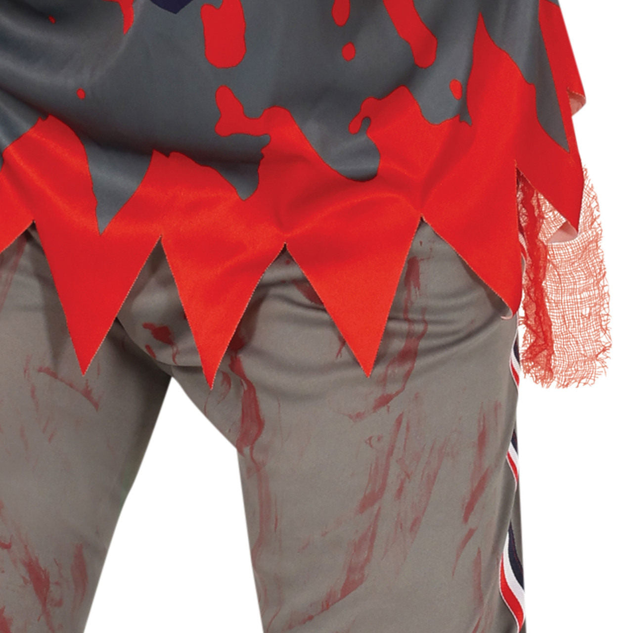 Costume da Giocatore di Rugby Zombie Brains per uomo