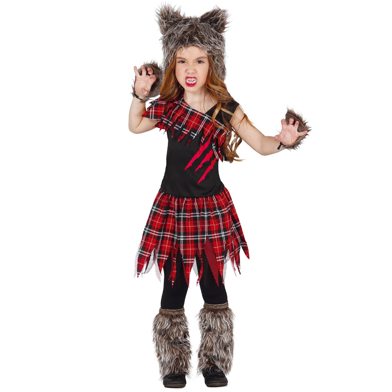 Costume da Lupo ribelle per bambina