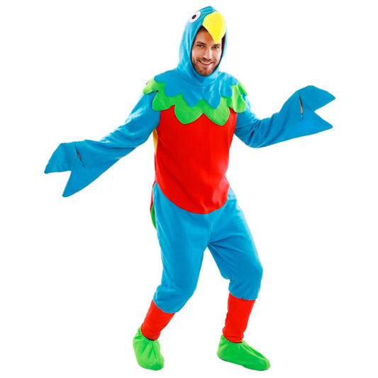 Costume da Pappagallo Multicolore per adulto