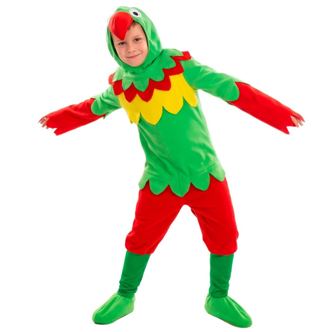 Costume da Pappagallo Multicolore per bambini