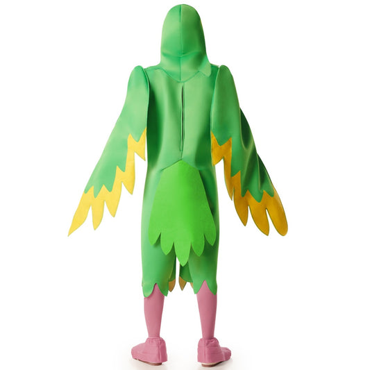 Costume di Pappagallo Verde per adulti