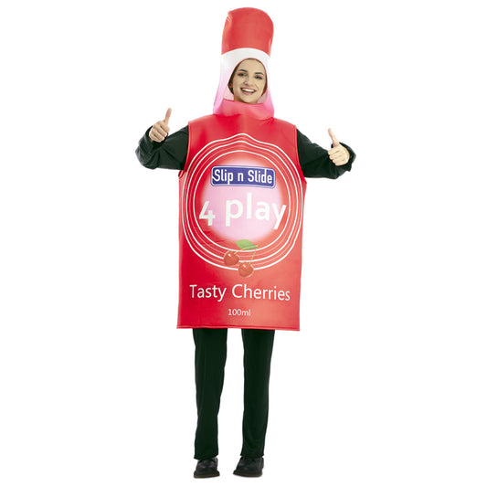 Costume da Lubrificante alla ciliegia per adulti