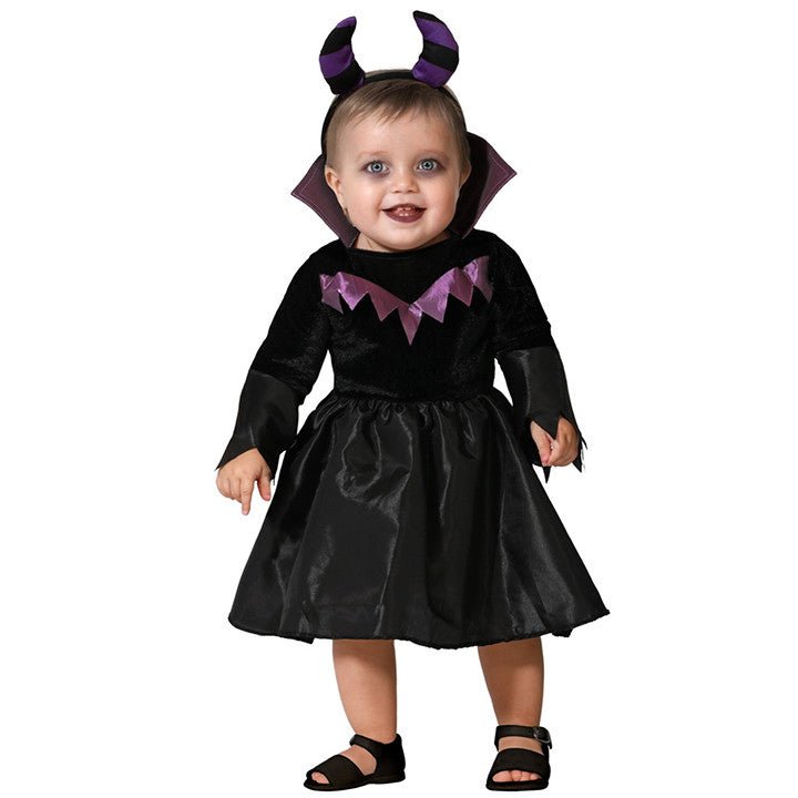 Para Niña Vestito Di Carnevale Malefica Per Bambina Costume