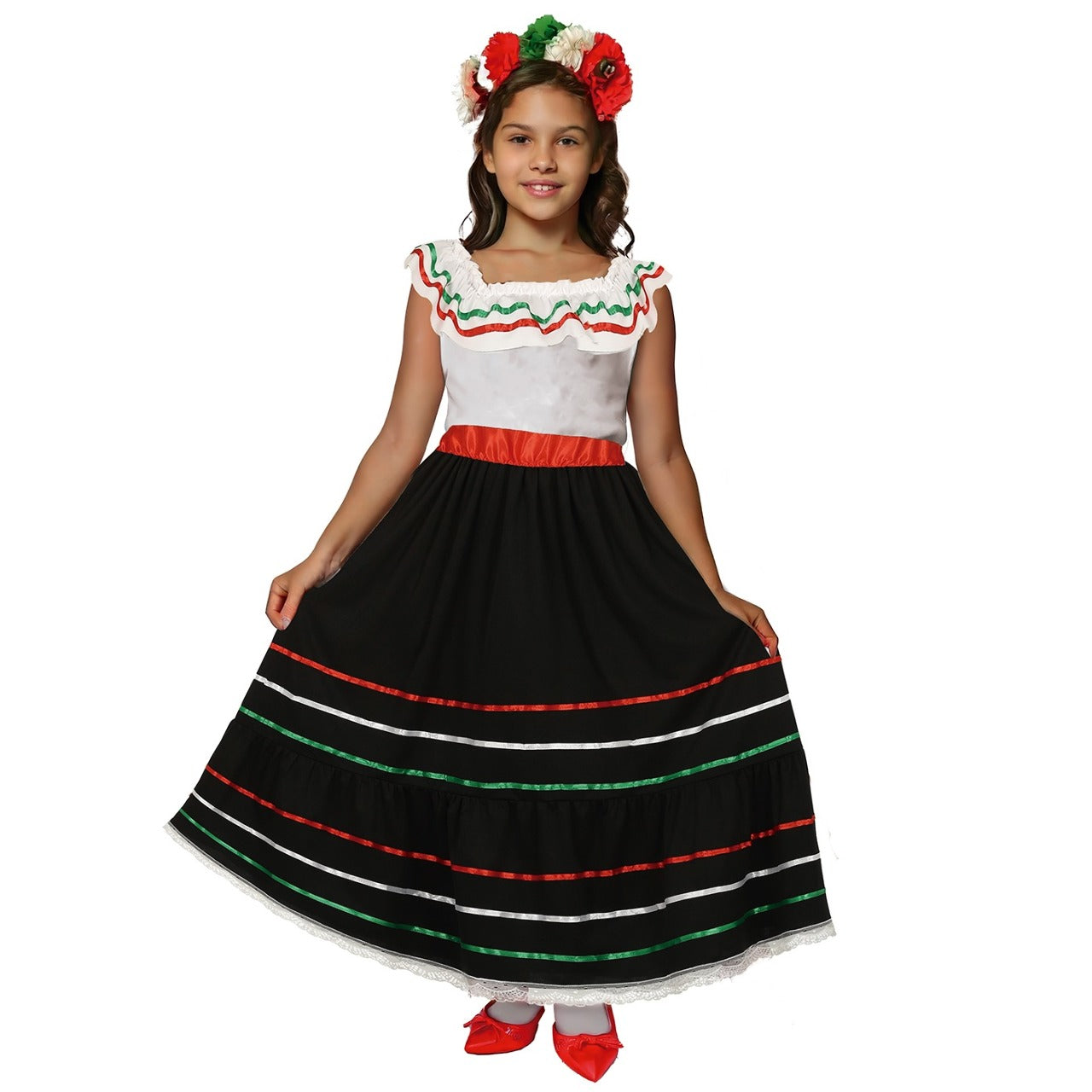 Costume di Messicana Anaís per bambina