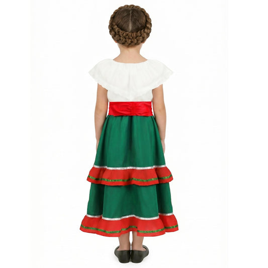 Costume Messicana Nayeli per bambina