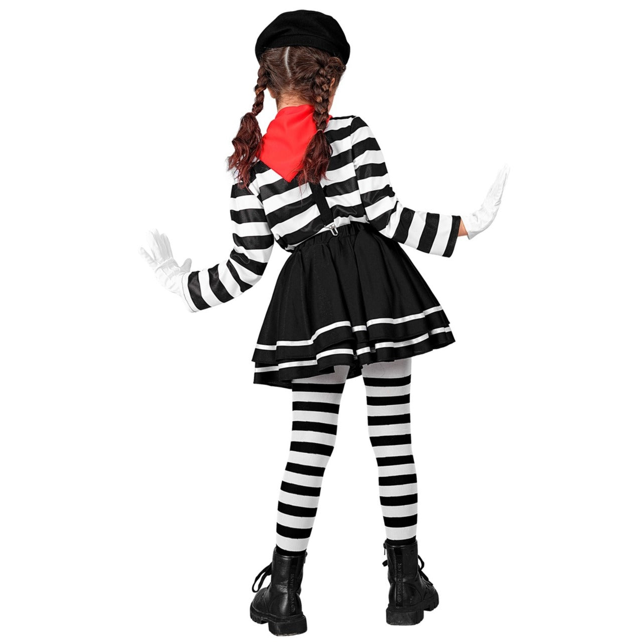 Costume da Mimo Bicolor per bambina