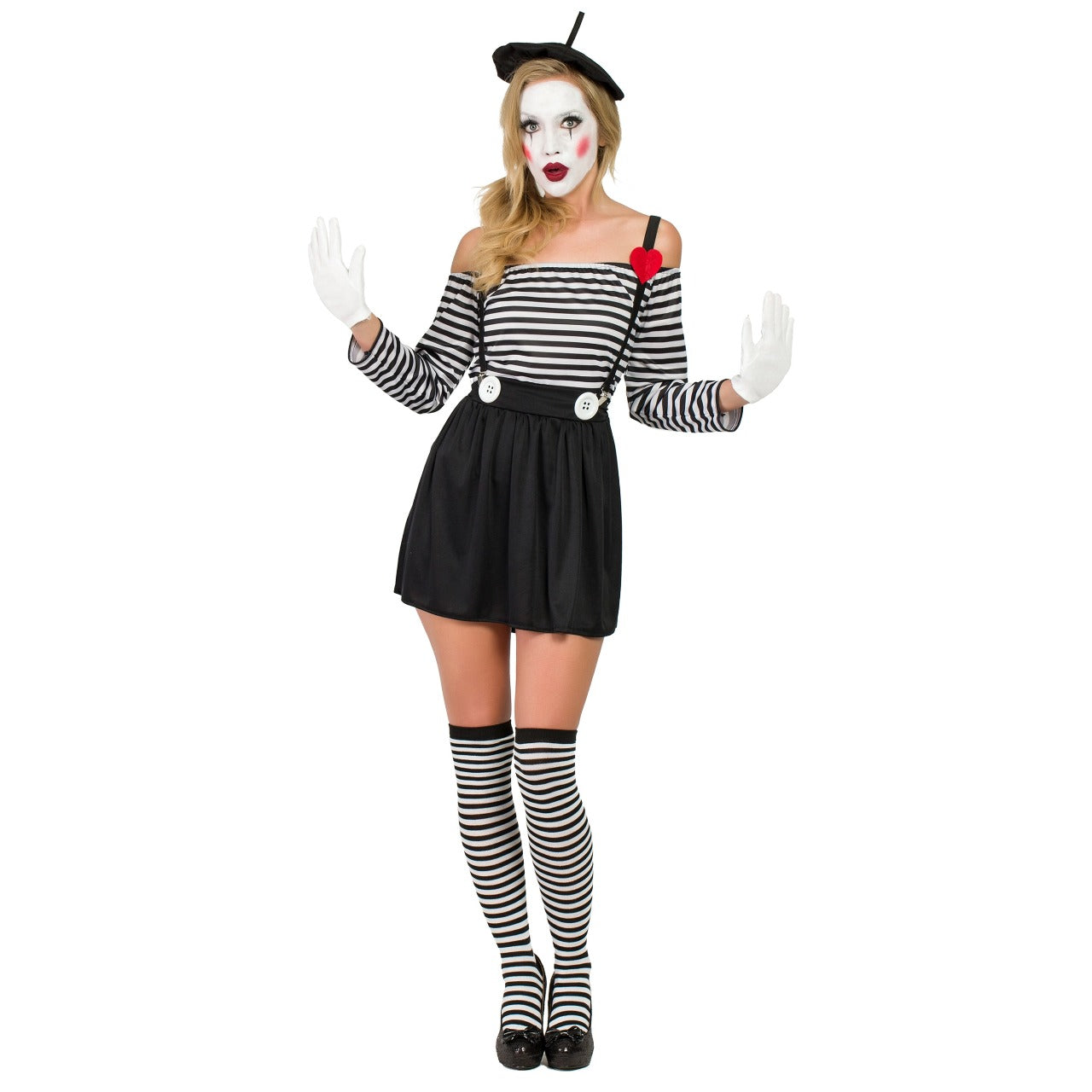 Costume da Mimo Cuore per donna