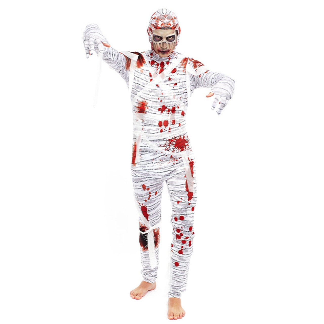 Costume da Mummia Insanguinata per uomo