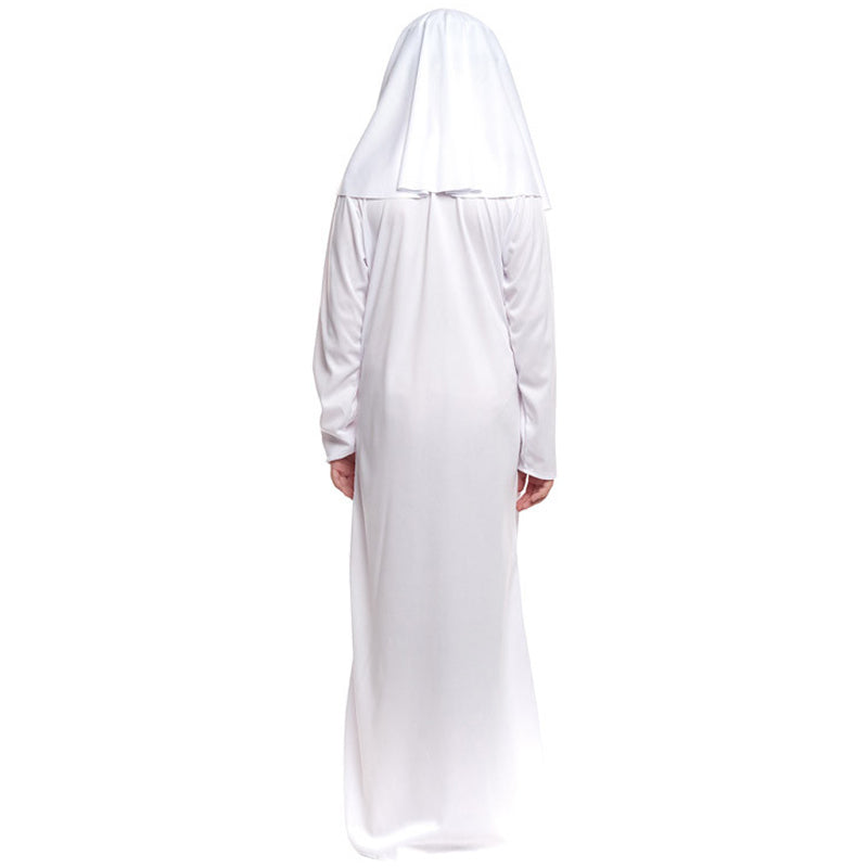 Costume da Suora Bianca Inquietante per bambina