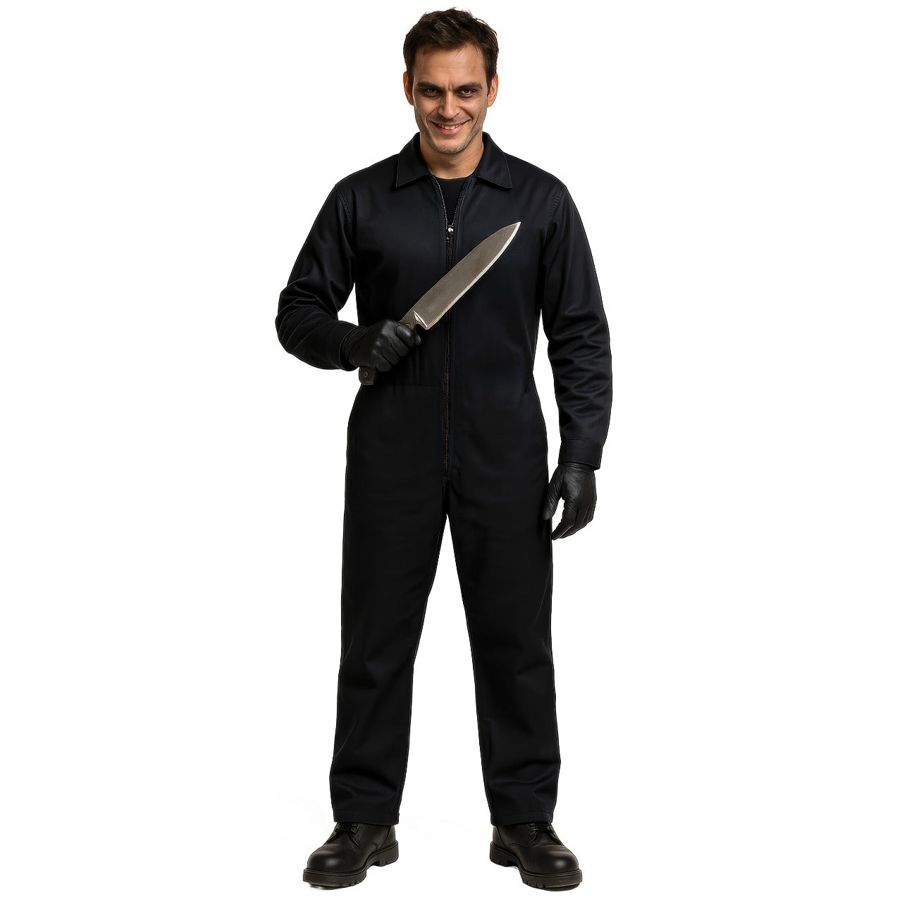 Costume da Tuta Intera Scura per adulto