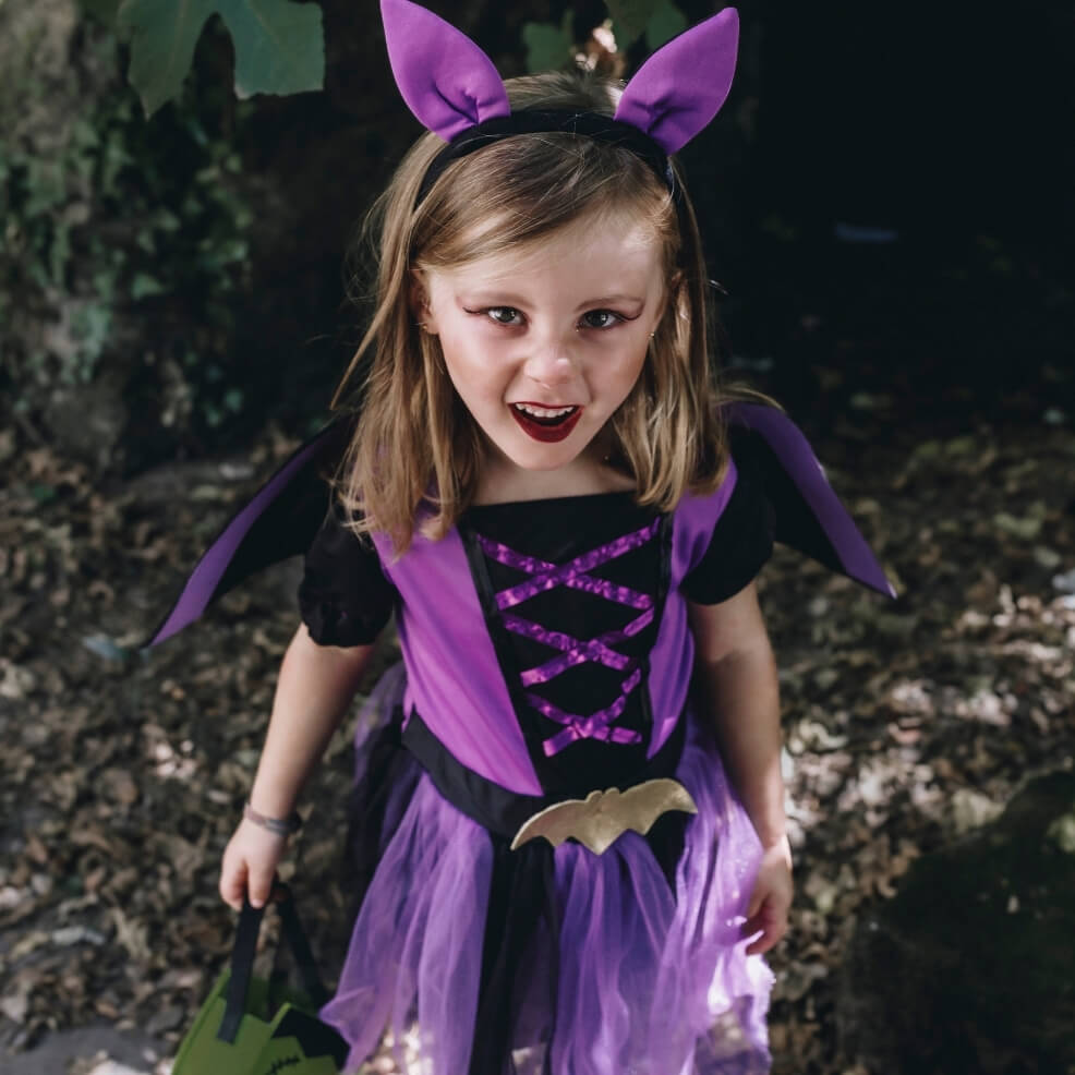 Costume da Pipistrello Ali per bambina