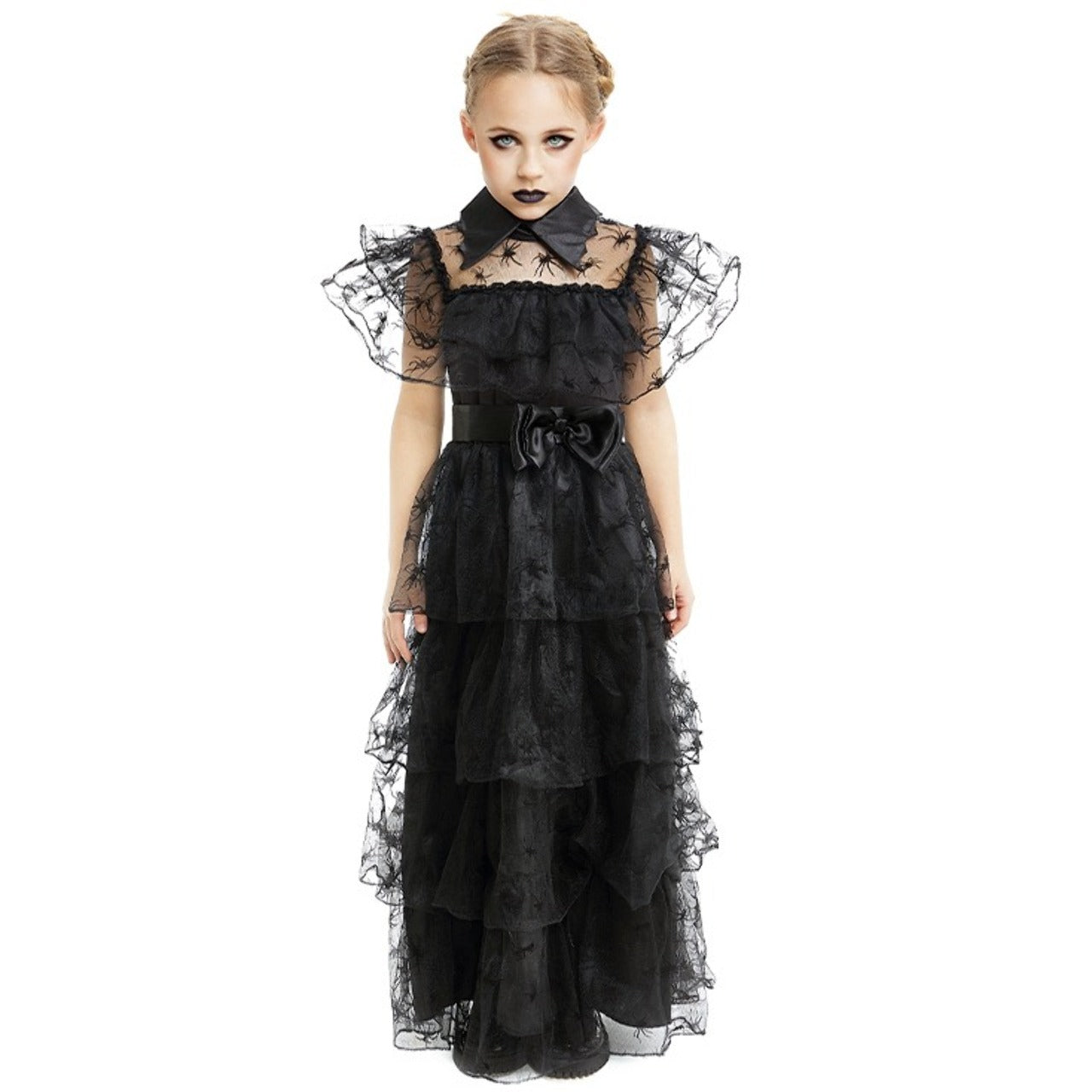 Costume da Ragazza Inquietante Festa ragni per bambina