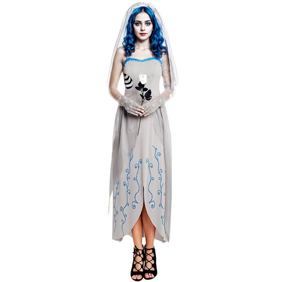 Costume da Sposa Cadavere Emily Eco per donna
