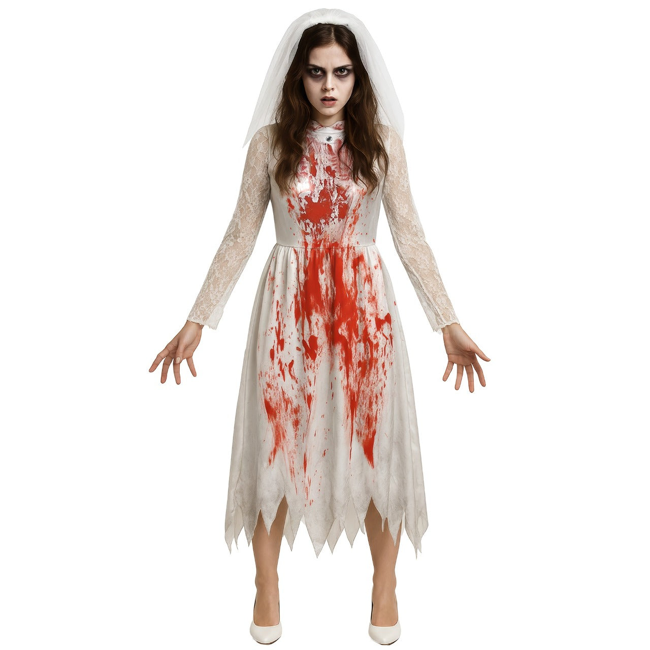 Costume da Sposa Demoniaca per adolescente