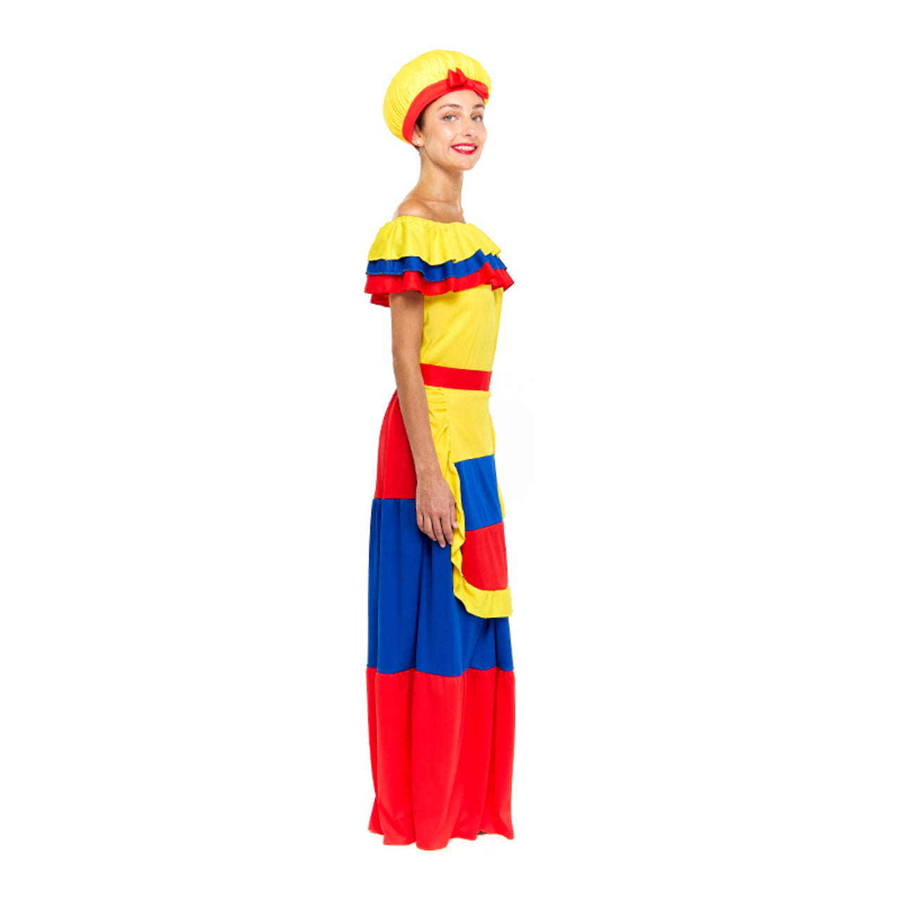 Costume da Palenquera Colombiana per donna