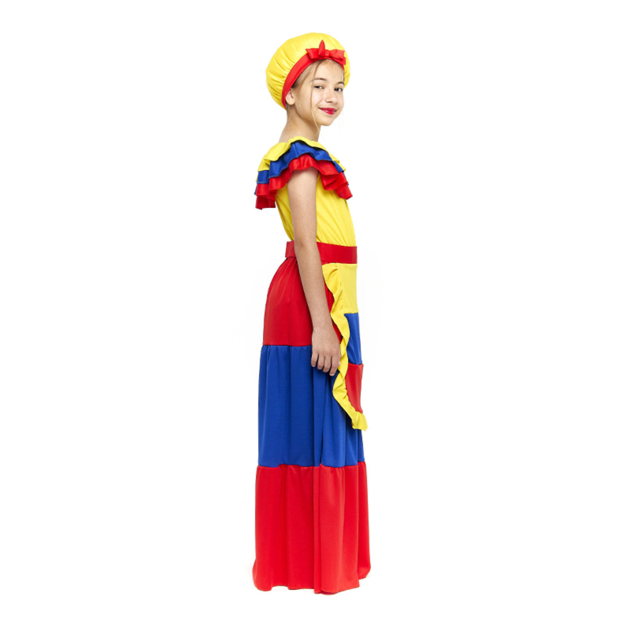 Costume da Palenquera Colombiana per bambina
