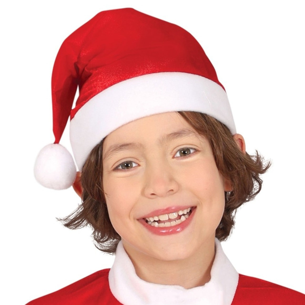 Costume da Babbo Natale in velluto per bambino