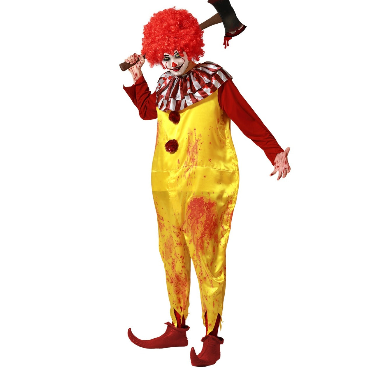 Costume da Clown Burger Inquietante per uomo