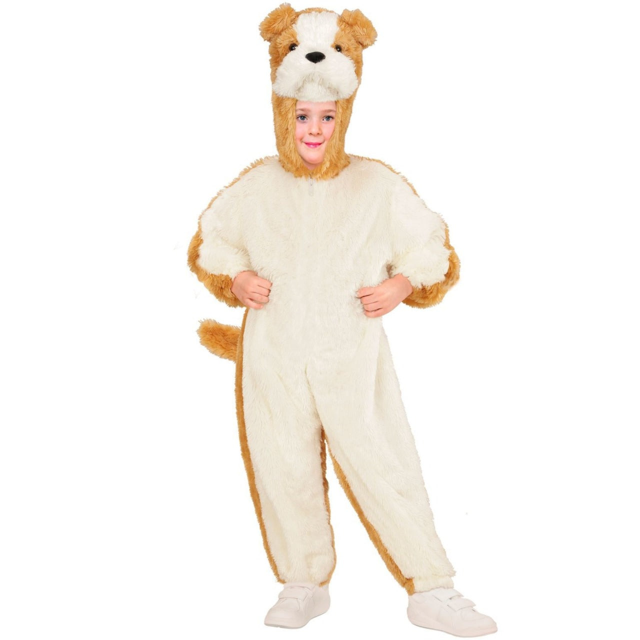 Costume da Cane Bulldog Peluche per bambini