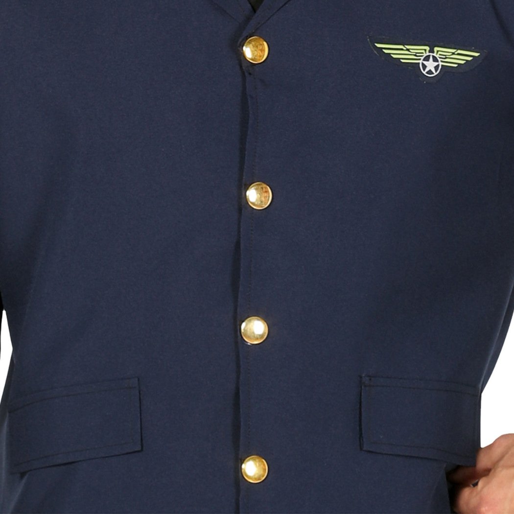 Costume da Pilota d'aereo Ufficale per uomo