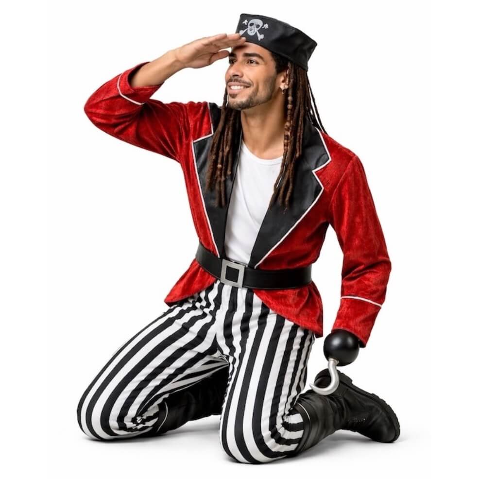 Costume da Pirata Avventuriero per uomo
