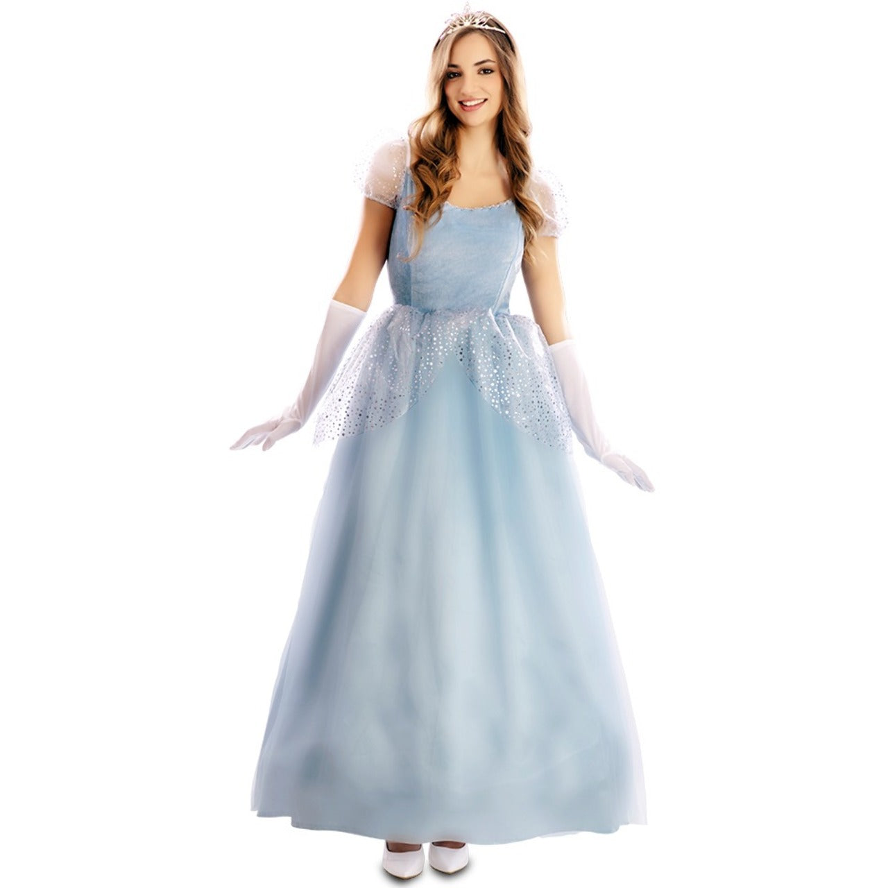 Costume da Principessa delle fiabe Blu per donna