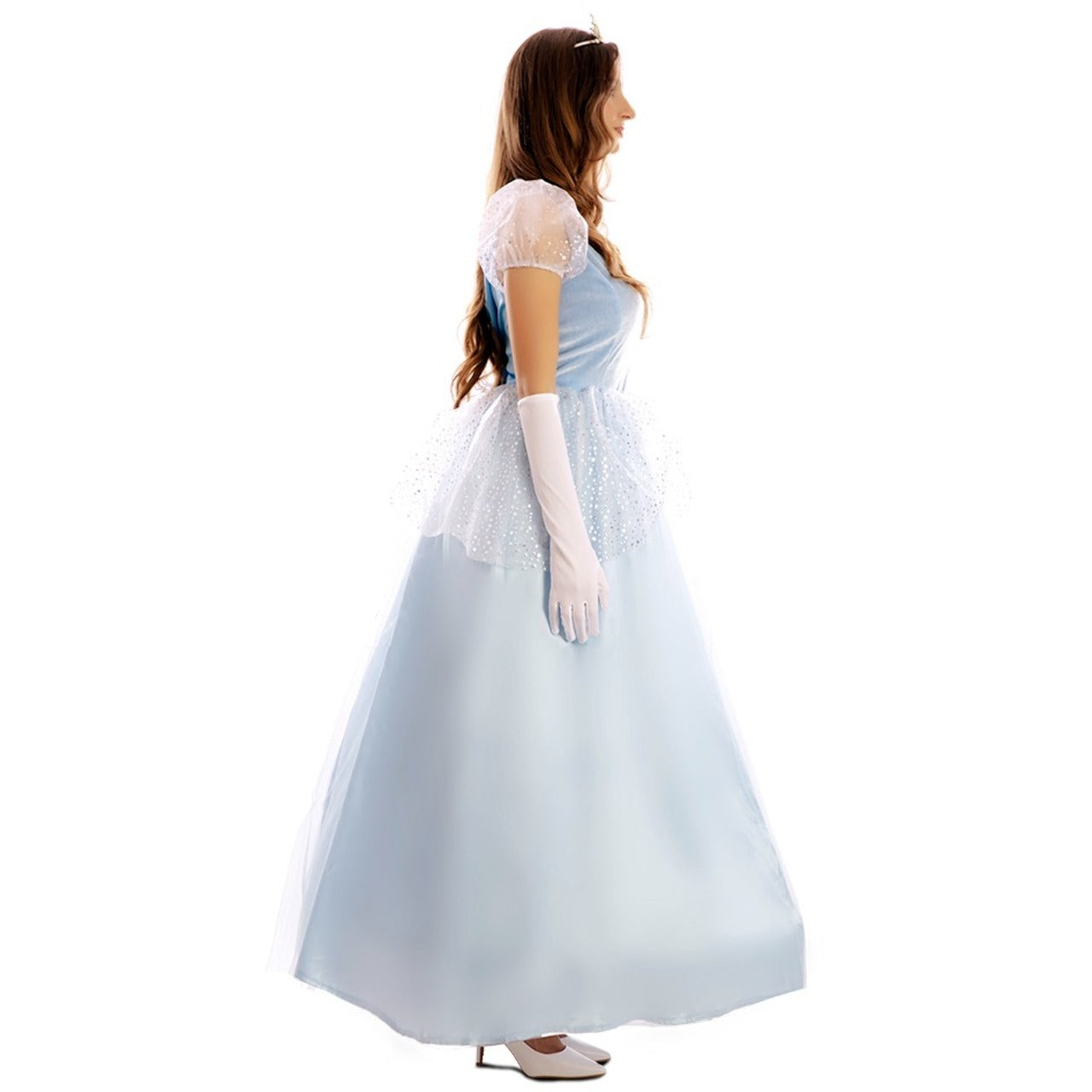 Costume da Principessa delle fiabe Blu per donna