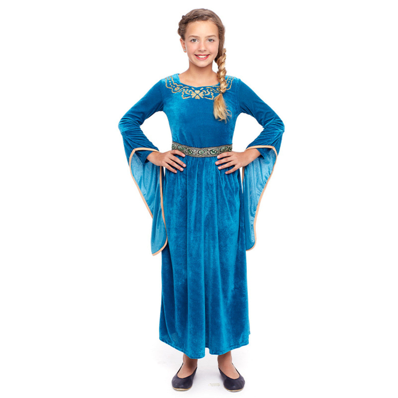 Costume da Principessa Medievale Sol per donna