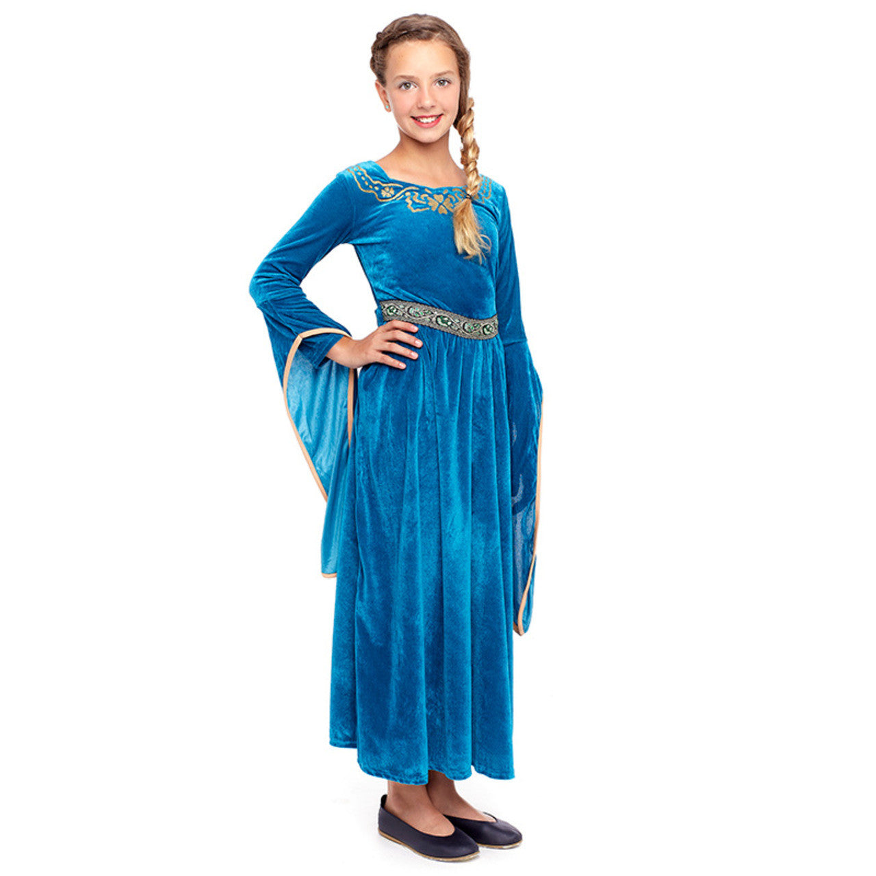 Costume da Principessa Medievale Sol per donna