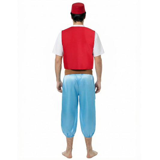 Costume da Principe Aladino d'Oriente per uomo