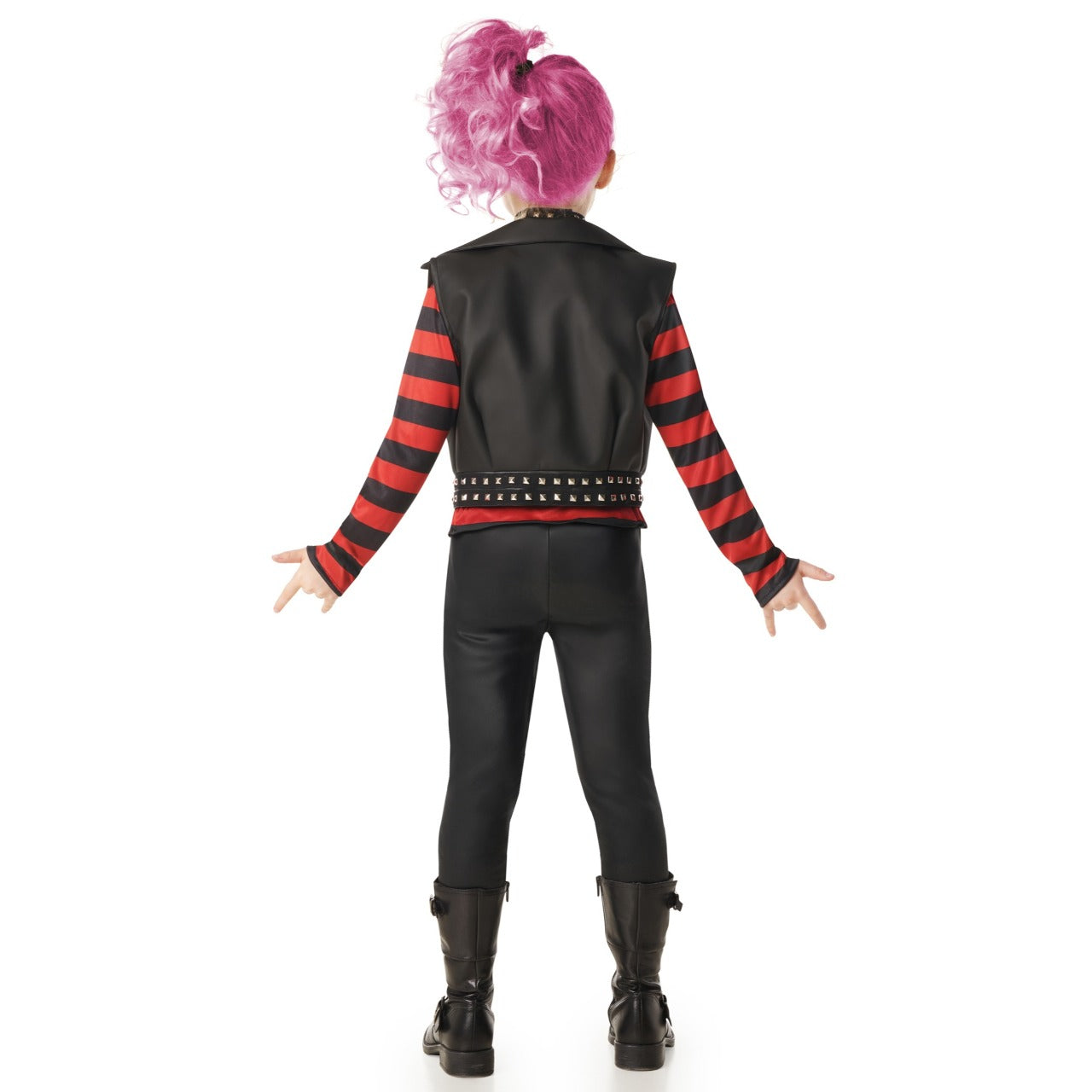 Costume da Rocker Punky a Righe per bambini