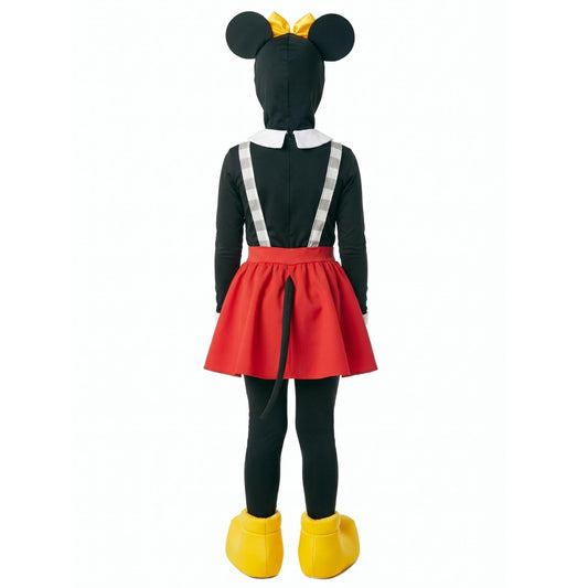 Costume da Topolina Divertente Papillon per bambina