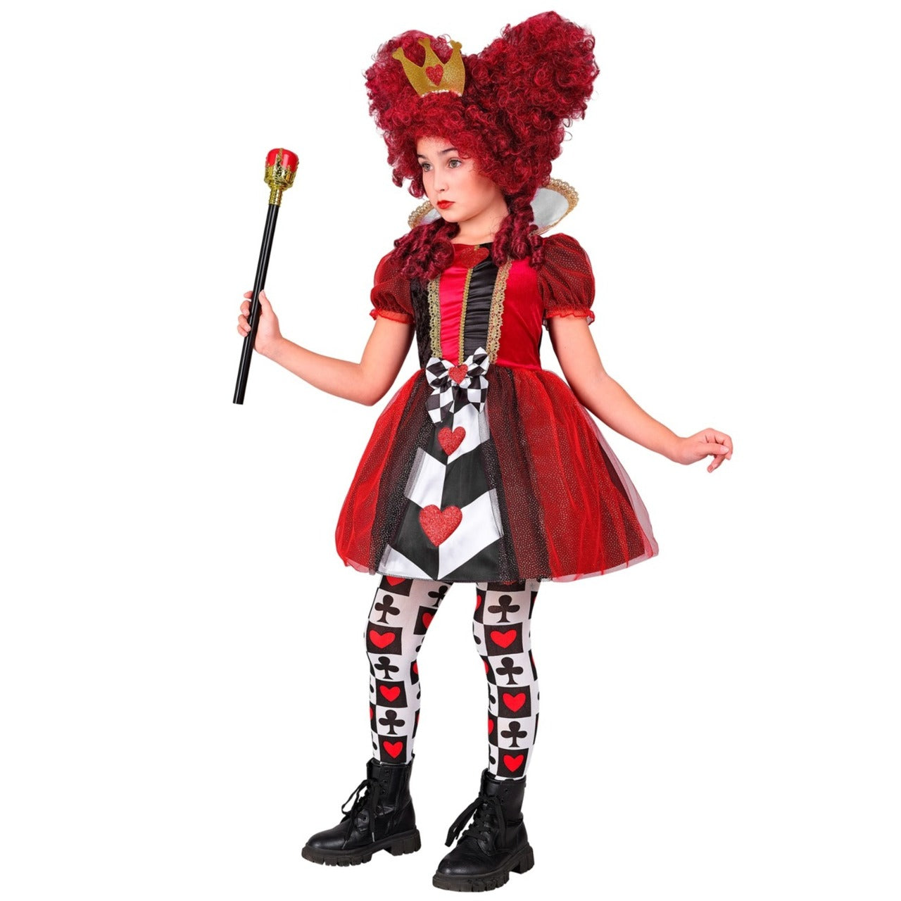 Costume di Regina di Cuori Tulle per bambina