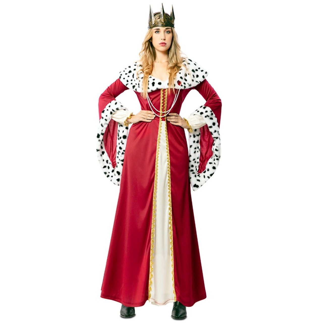Costume da Regina Medievale deluxe per donna