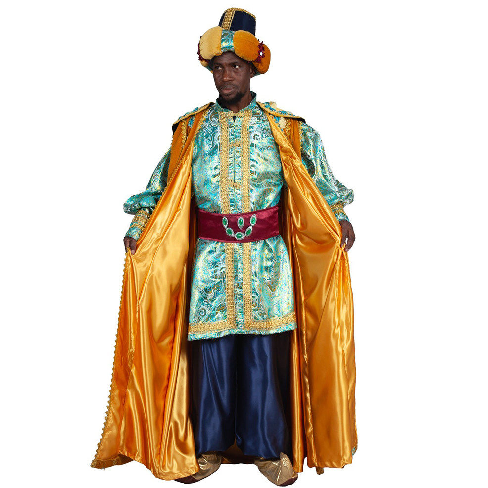 Costume da Re Mago Baldassarre Deluxe per adulto