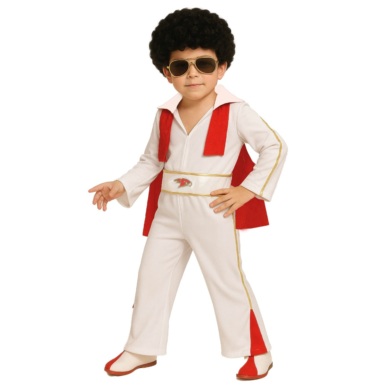 Costume da Re del Rock Mantello per bambino