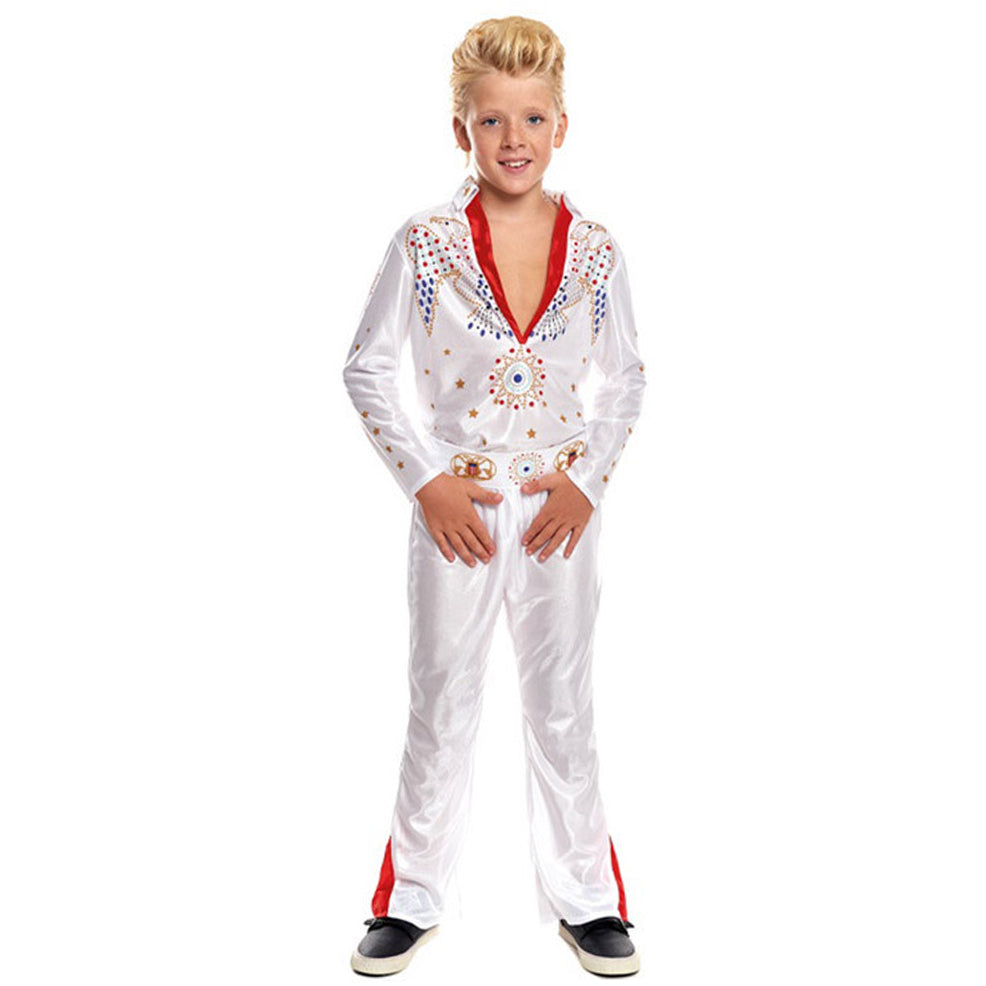 Costume da Re del Rock Eco per bambino