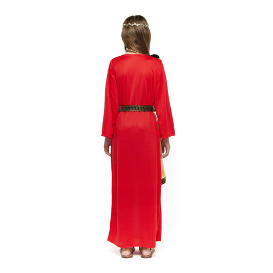 Costume da Romana Rosso Elegante per donna