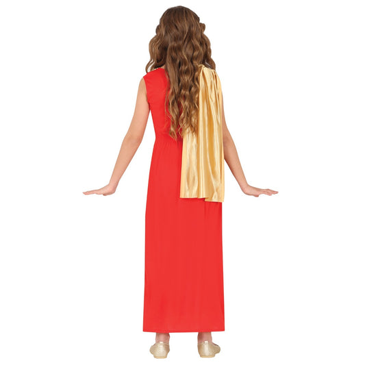Costume da Romana Rosso per bambina