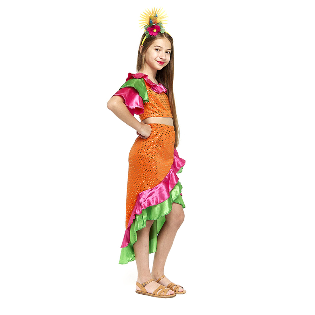 Costume da Rumbera Samba per bambina